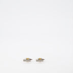 Bijoux Boutons de manchettes Punk Alexander McQueen Argenté Homme