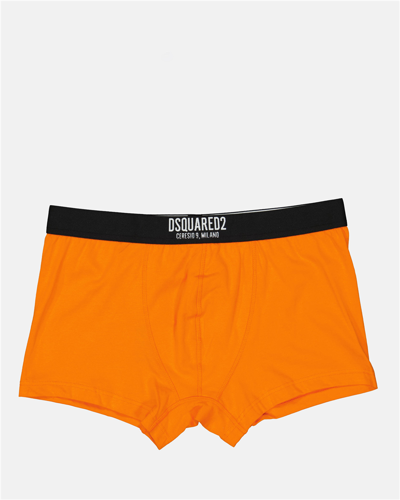 Sous-vêtements et homewear Boxer à logo Dsquared2 Orange Homme