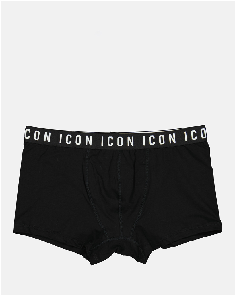 Sous-vêtements et homewear Boxer Icon Dsquared2 Noir Homme