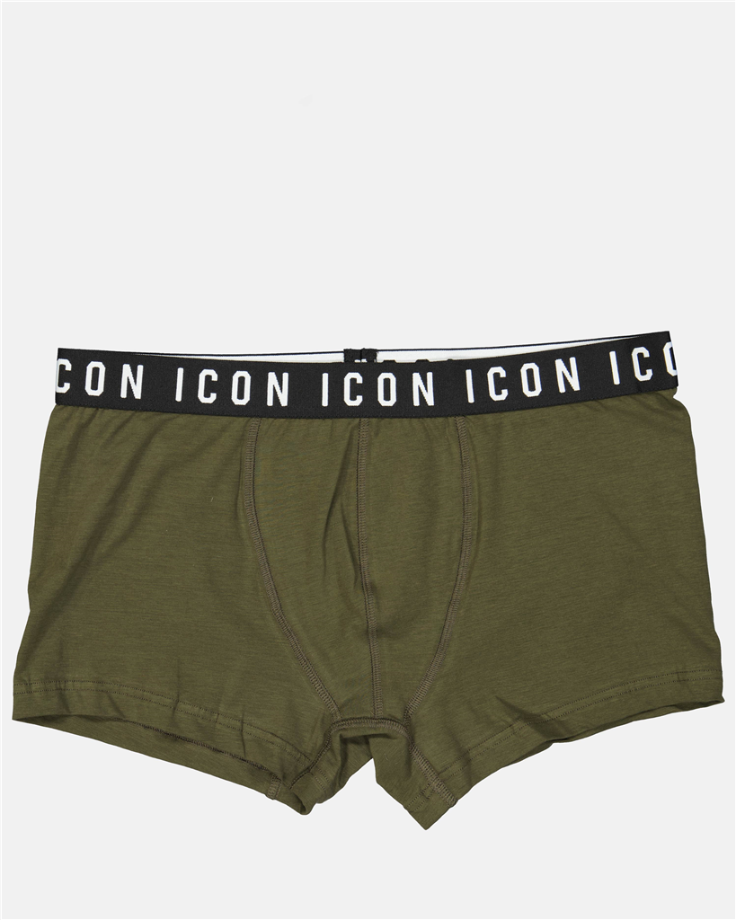 Sous-vêtements et homewear Boxer Icon Dsquared2 Vert Homme