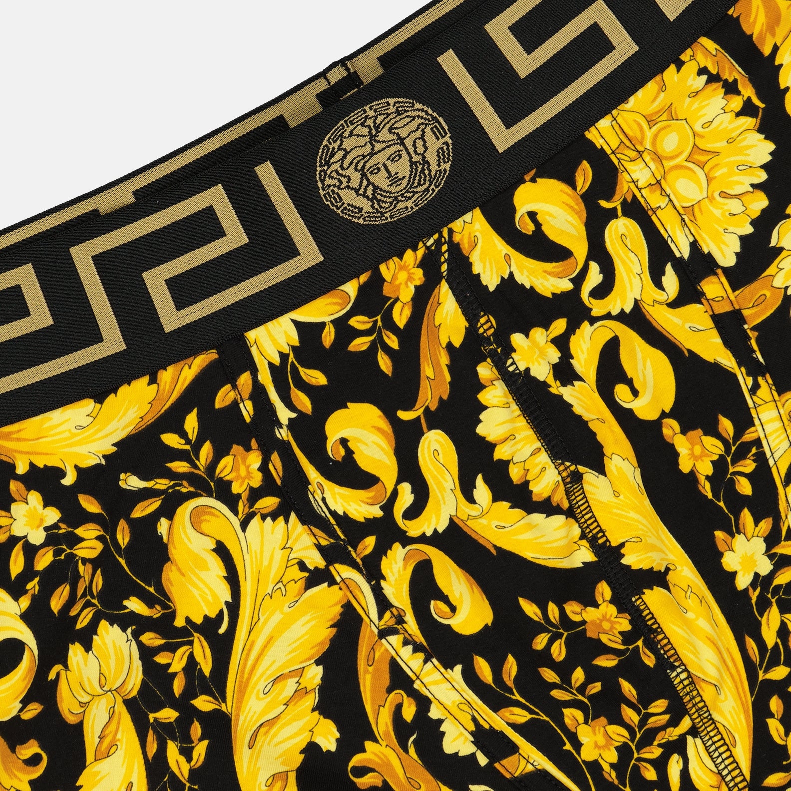 Sous-vêtements et homewear Boxer Barocco Versace Jaune Homme