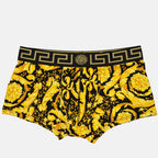 Sous-vêtements et homewear Boxer Barocco Versace Jaune Homme