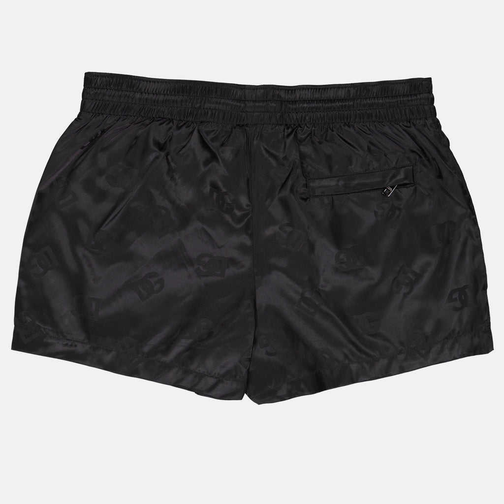 Beachwear Maillot de bain DG Monogram Dolce & Gabbana Noir Homme