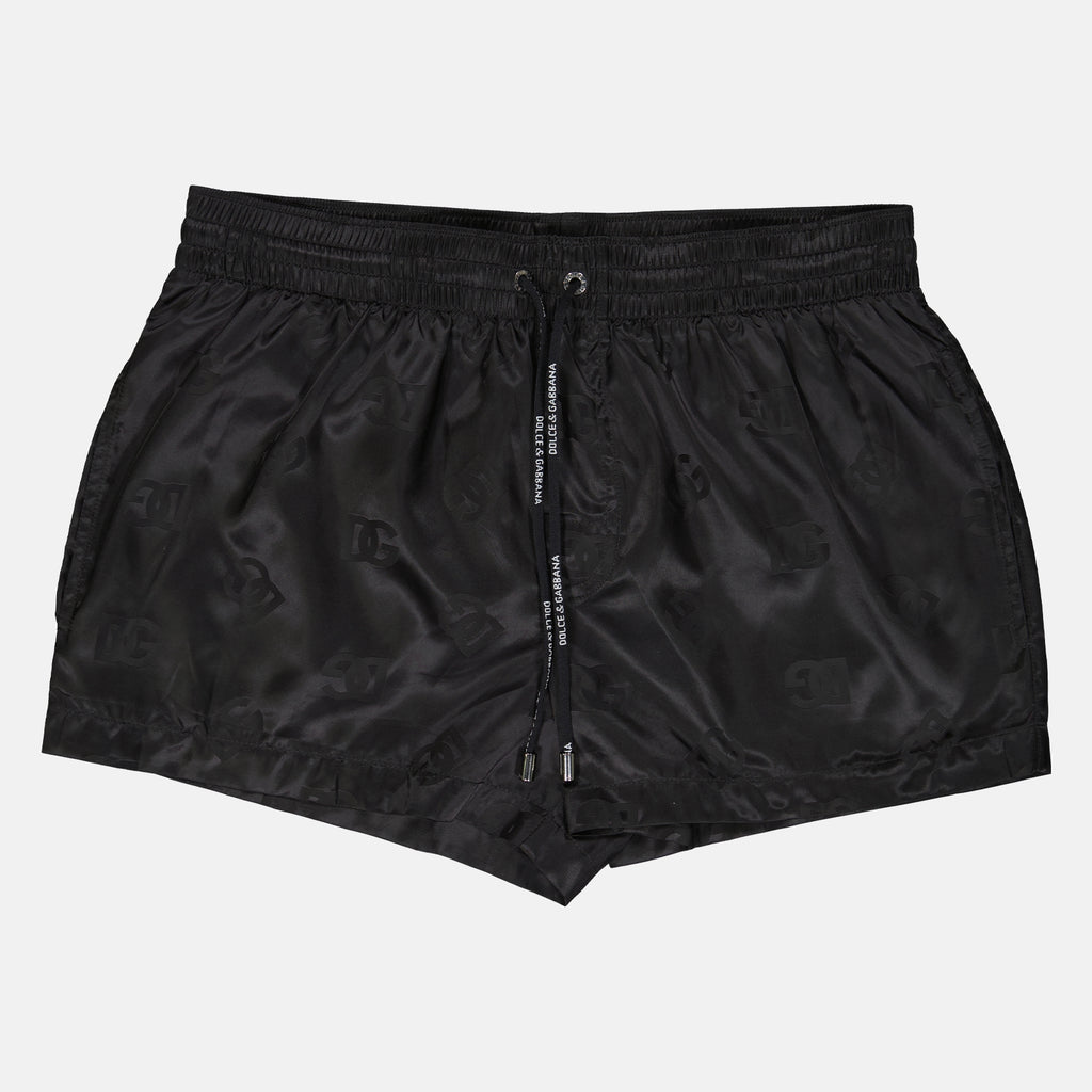 Beachwear Maillot de bain DG Monogram Dolce & Gabbana Noir Homme