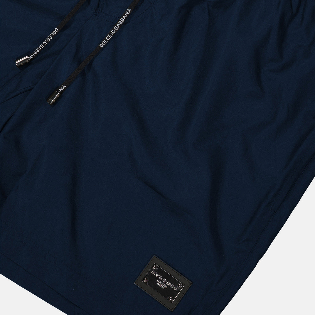 Beachwear Boxer de bain mi-long Dolce & Gabbana Bleu Homme