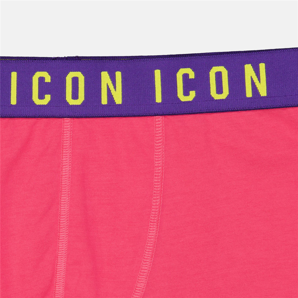Sous-vêtements et homewear Boxer Icon Dsquared2 Rose Homme