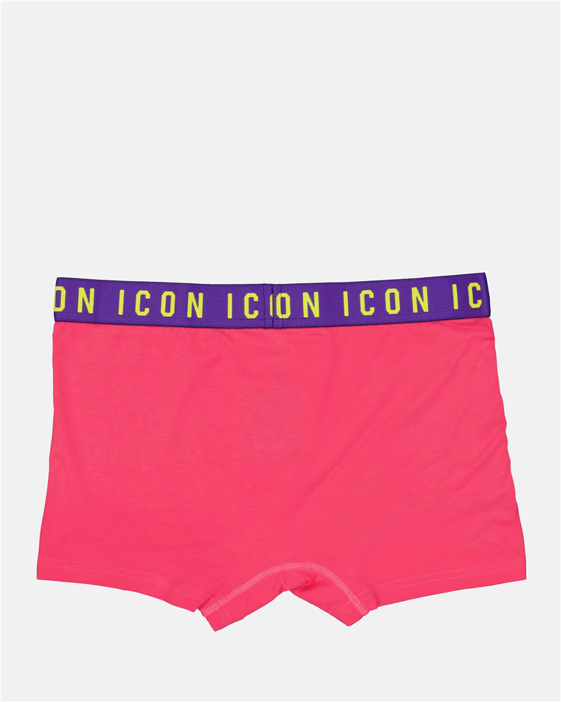 Sous-vêtements et homewear Boxer Icon Dsquared2 Rose Homme