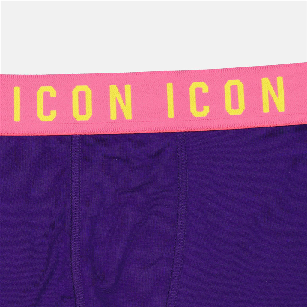 Sous-vêtements et homewear Boxer Icon Dsquared2 Violet Homme