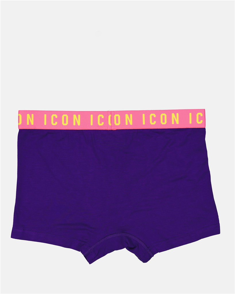 Sous-vêtements et homewear Boxer Icon Dsquared2 Violet Homme