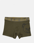 Sous-vêtements et homewear Boxer kaki Teddy Bear signature Moschino Vert Homme