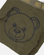 Sous-vêtements et homewear Boxer kaki Teddy Bear signature Moschino Vert Homme