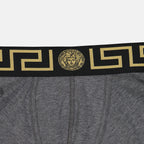 Sous-vêtements et homewear Boxer Medusa Greca Versace Gris Homme