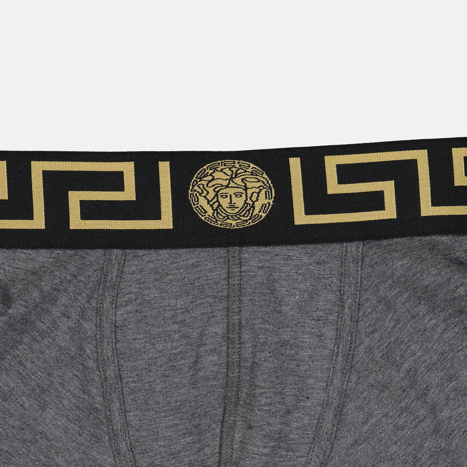 Sous-vêtements et homewear Boxer Medusa Greca Versace Gris Homme
