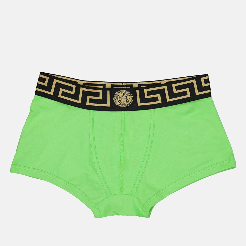 Sous-vêtements et homewear Boxer Medusa Greca Versace Vert Homme