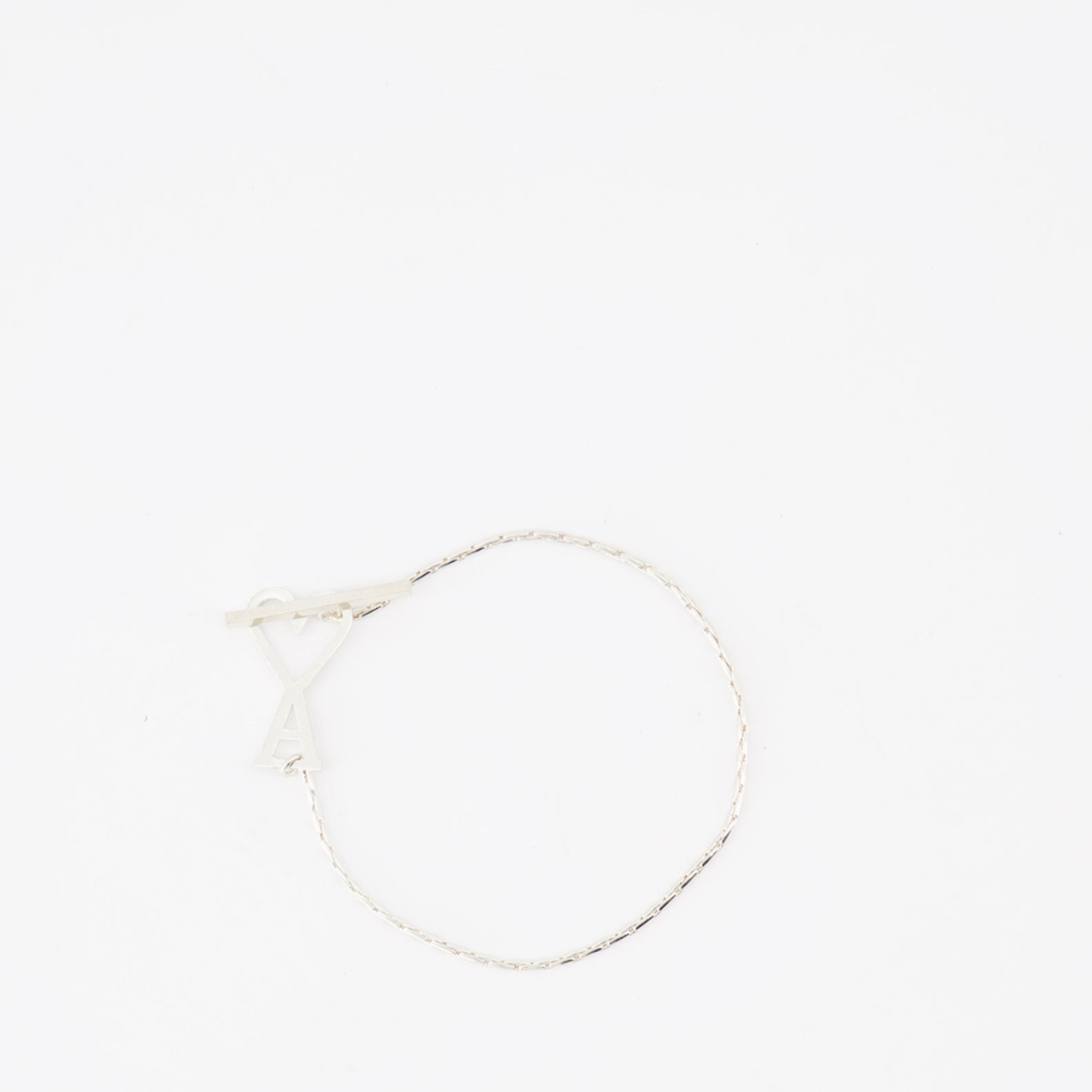 Bijoux Bracelet chaîne Ami PARIS Argenté Unisexe