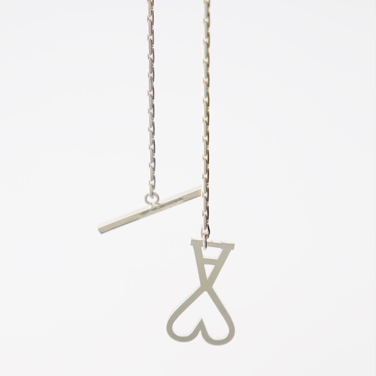 Bijoux Bracelet chaîne Ami PARIS Argenté Unisexe