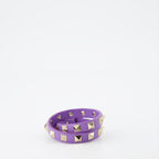 Bijoux Bracelet double Rockstud Valentino Garavani Violet Femme