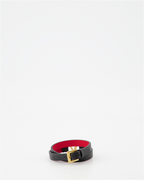 Bijoux Bracelet double VLogo Valentino Garavani Noir Femme