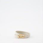Bijoux Bracelet double YSL Beige Saint Laurent Beige Homme