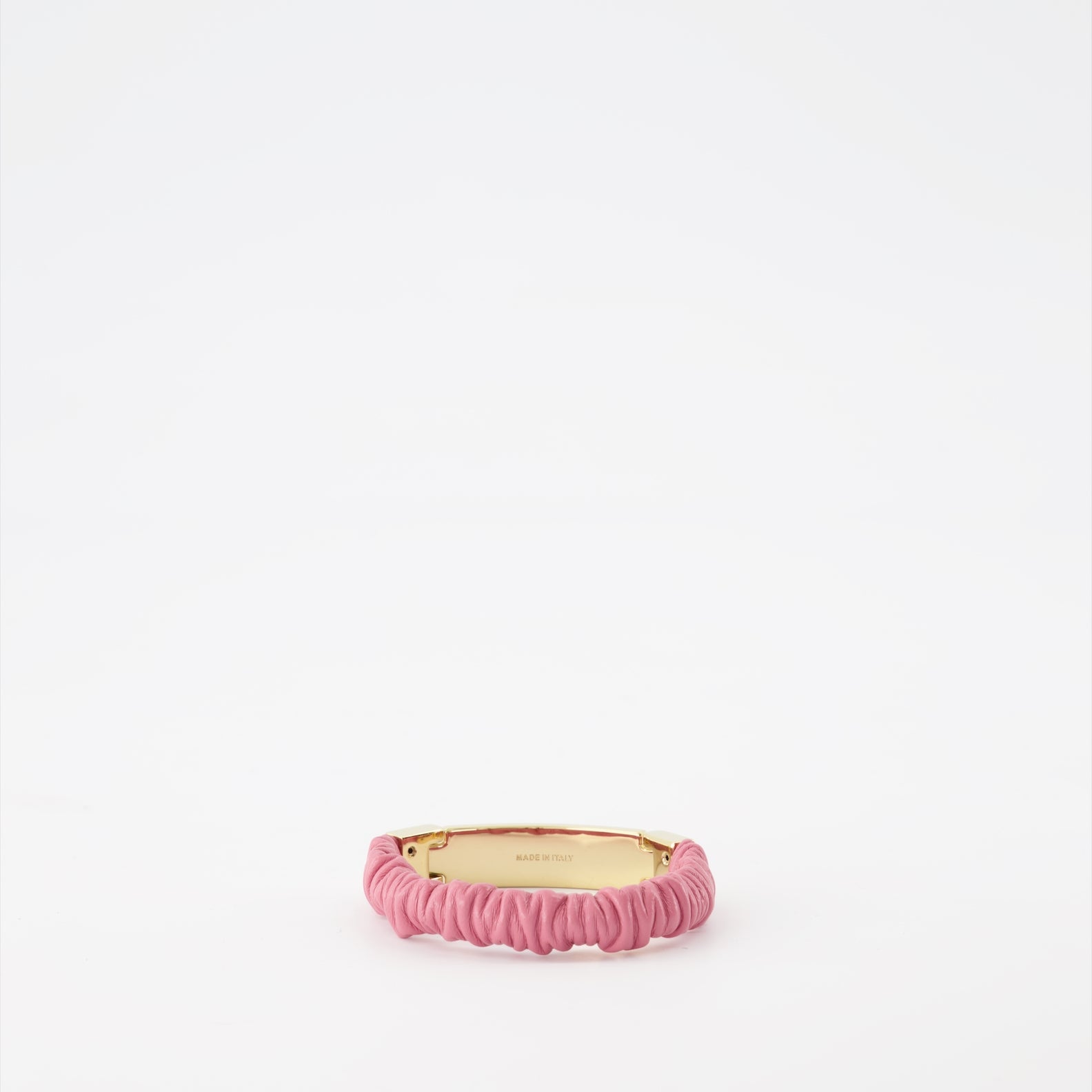 Bijoux Bracelet en cuir nappa Miu Miu Rose Femme