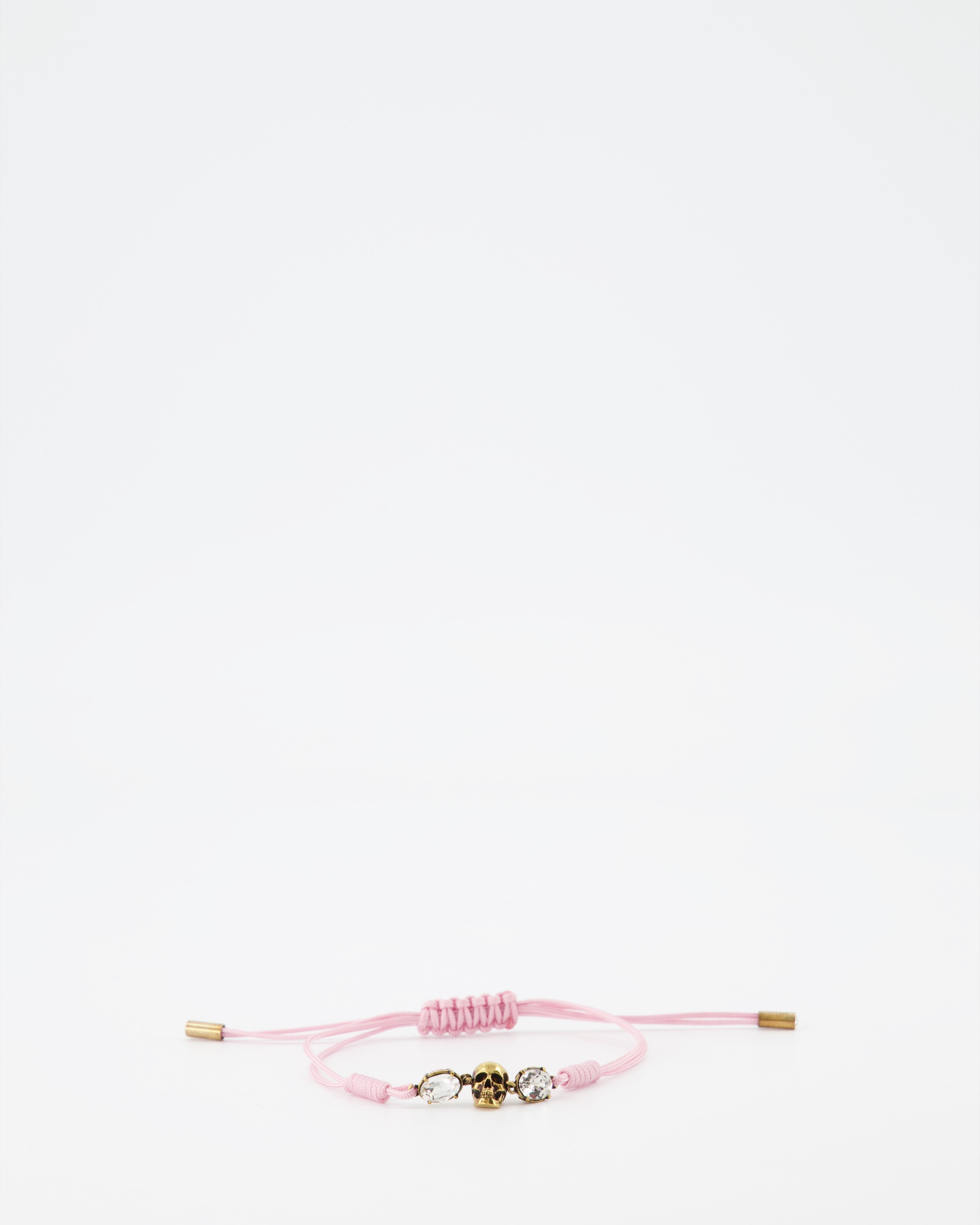 Bijoux Bracelet Skull Alexander McQueen Rose Femme