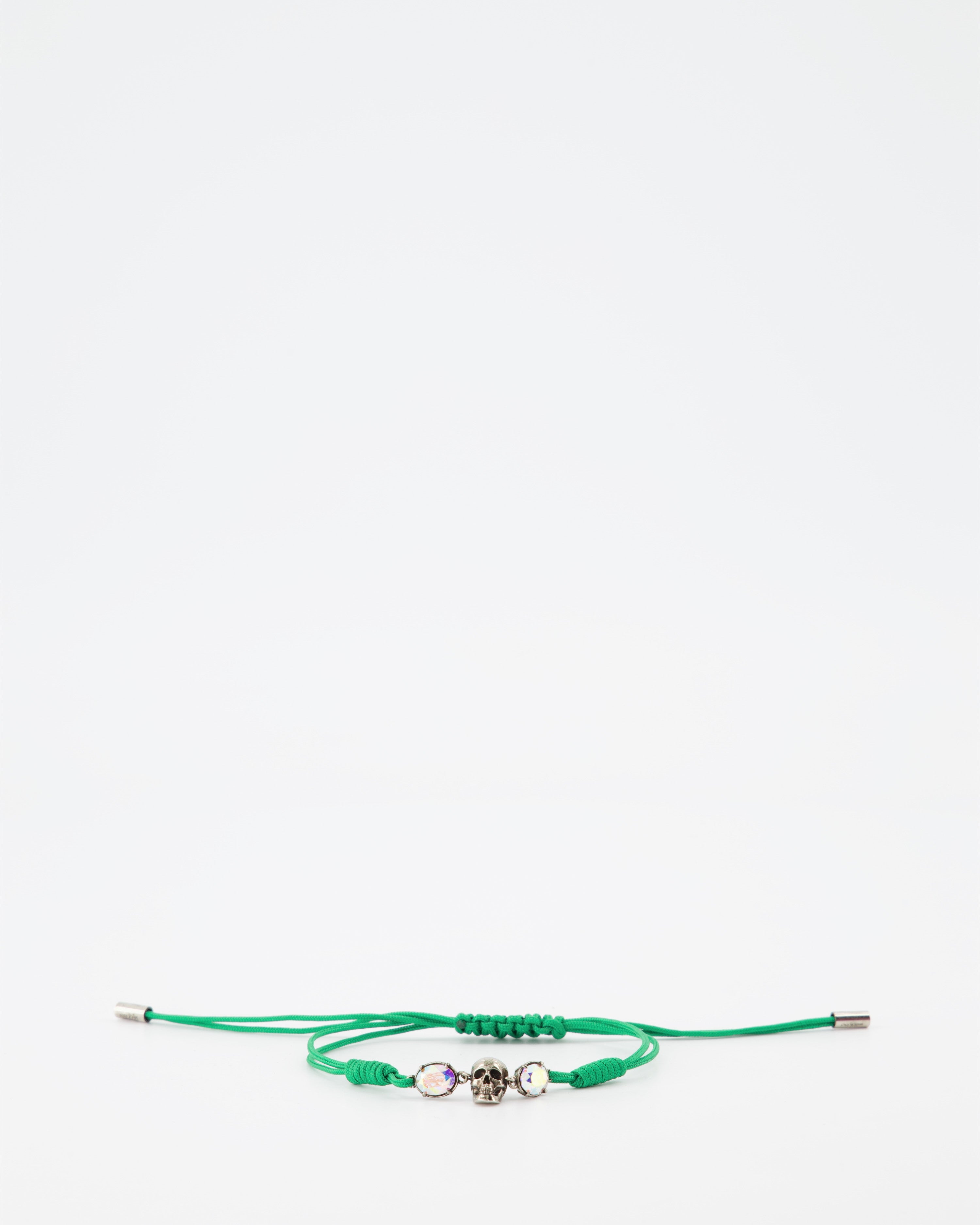 Bijoux Bracelet Skull Alexander McQueen Vert Femme