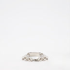 Bijoux Gourmette gravée Fendi Argenté Homme