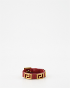 Bijoux Bracelet Greca Versace Rouge Femme