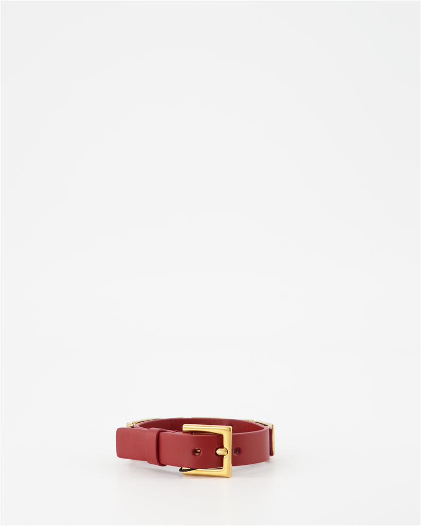 Bijoux Bracelet Greca Versace Rouge Femme