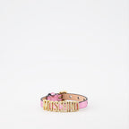 Bijoux Bracelet en cuir Moschino Rose Femme