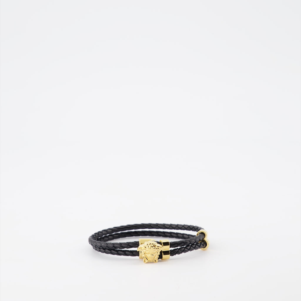 Joyería Bracelet Medusa Versace Negro Homme