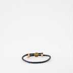 Bijoux Bracelet Medusa Versace Noir Homme