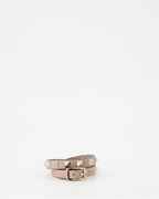 Joyería Bracelet Rockstud double Valentino Garavani Beige Femme