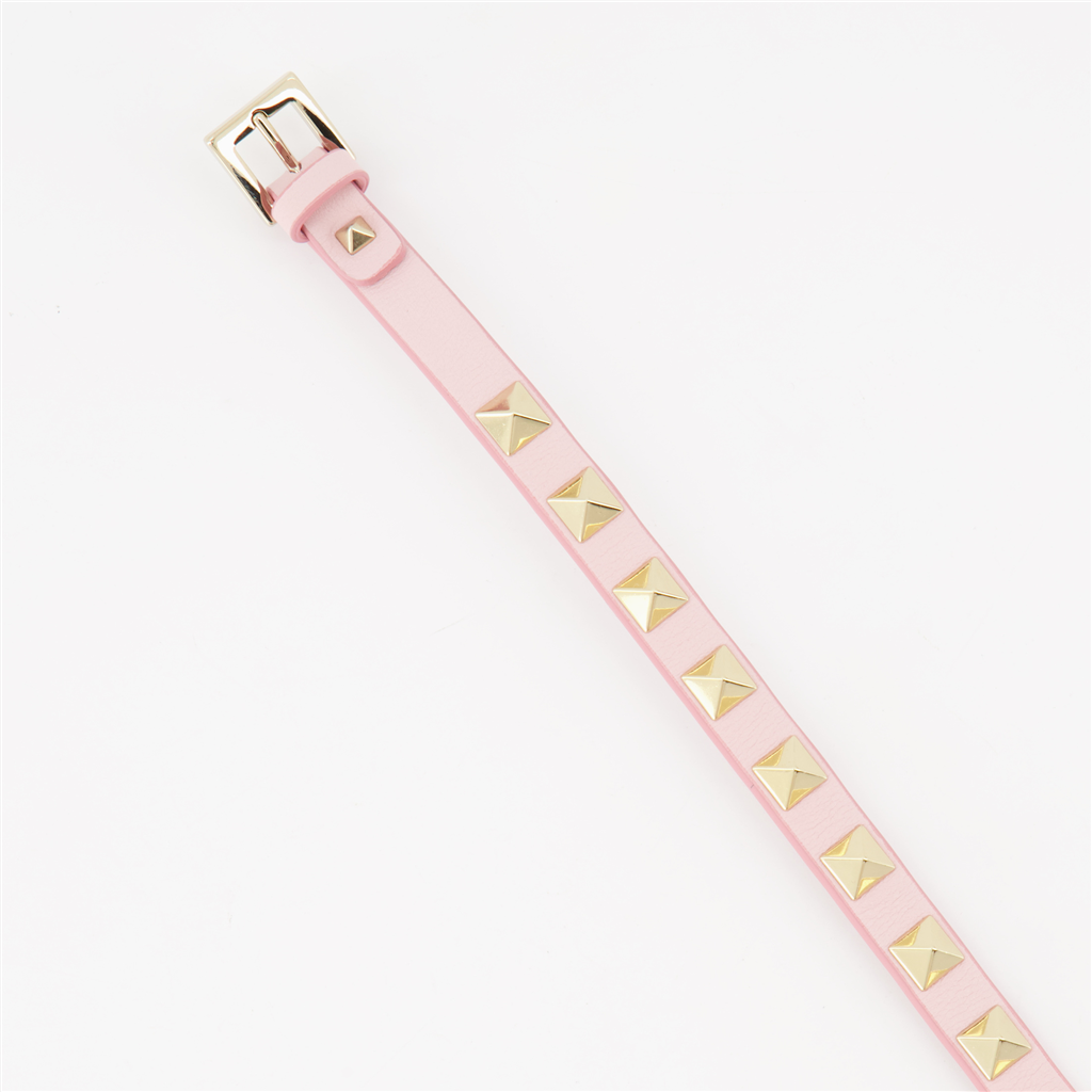 Joyería Bracelet Rockstud double Valentino Garavani Rosa Femme