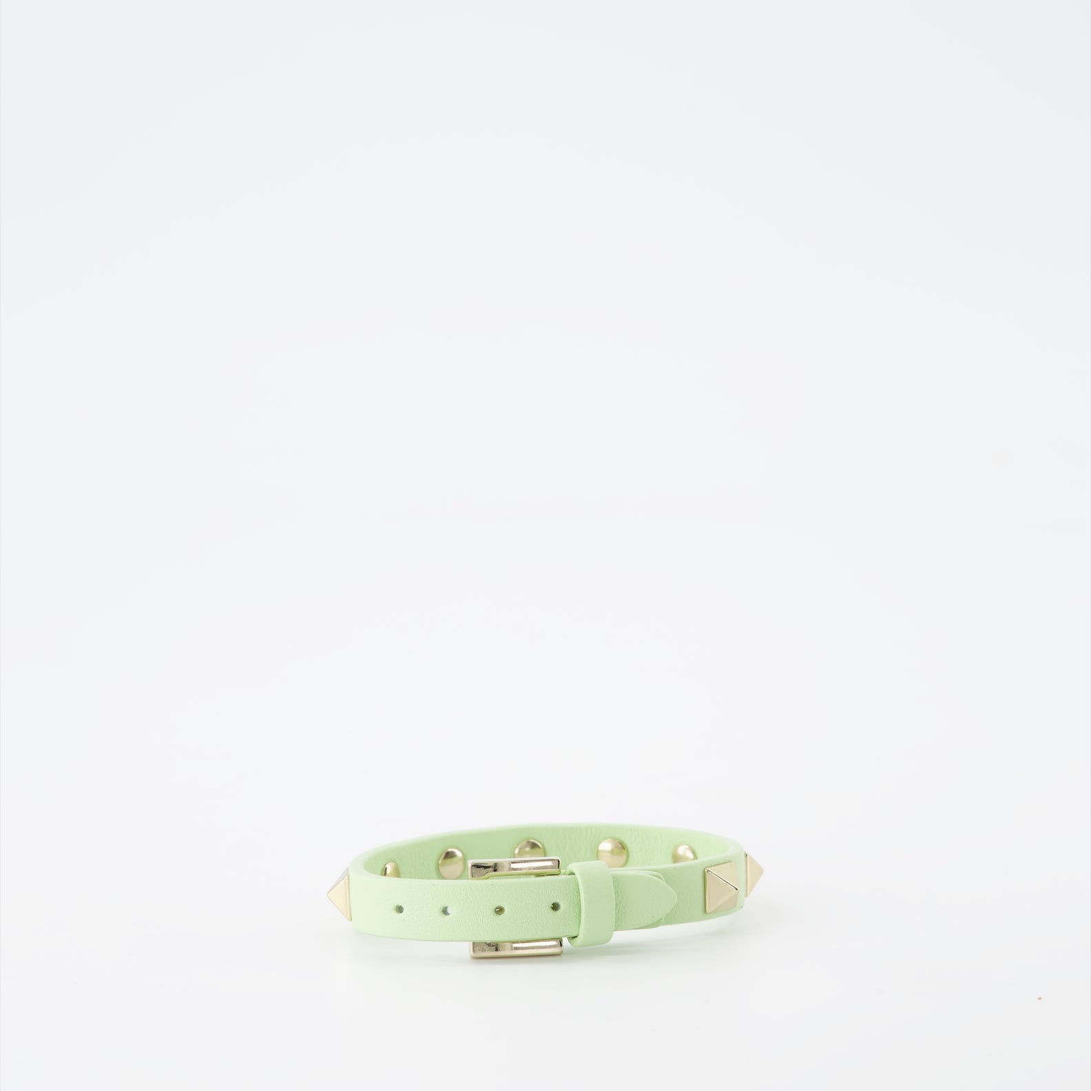 Bijoux Bracelet Rockstud Valentino Garavani Vert Femme