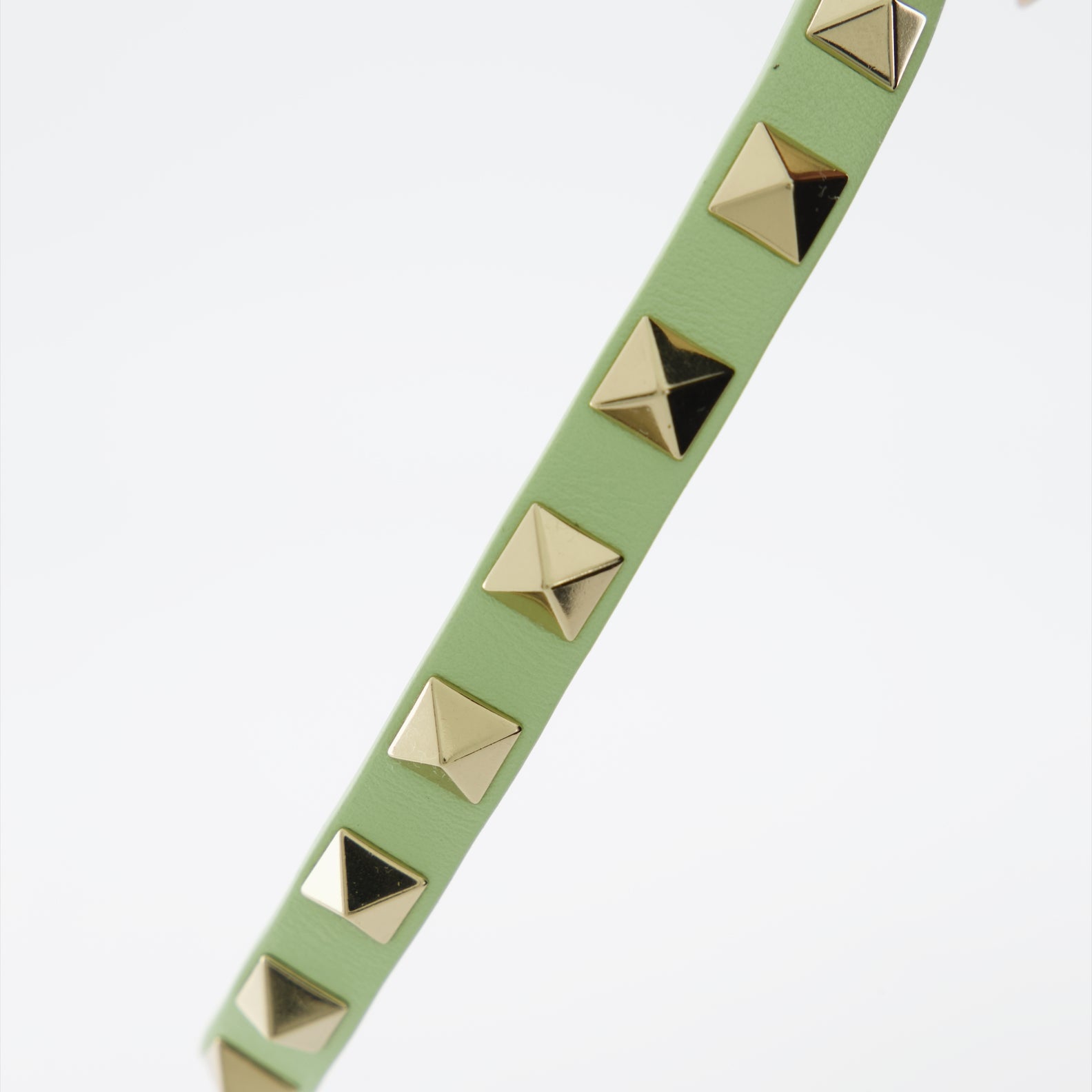 Bijoux Bracelet Rockstud Valentino Garavani Vert Femme