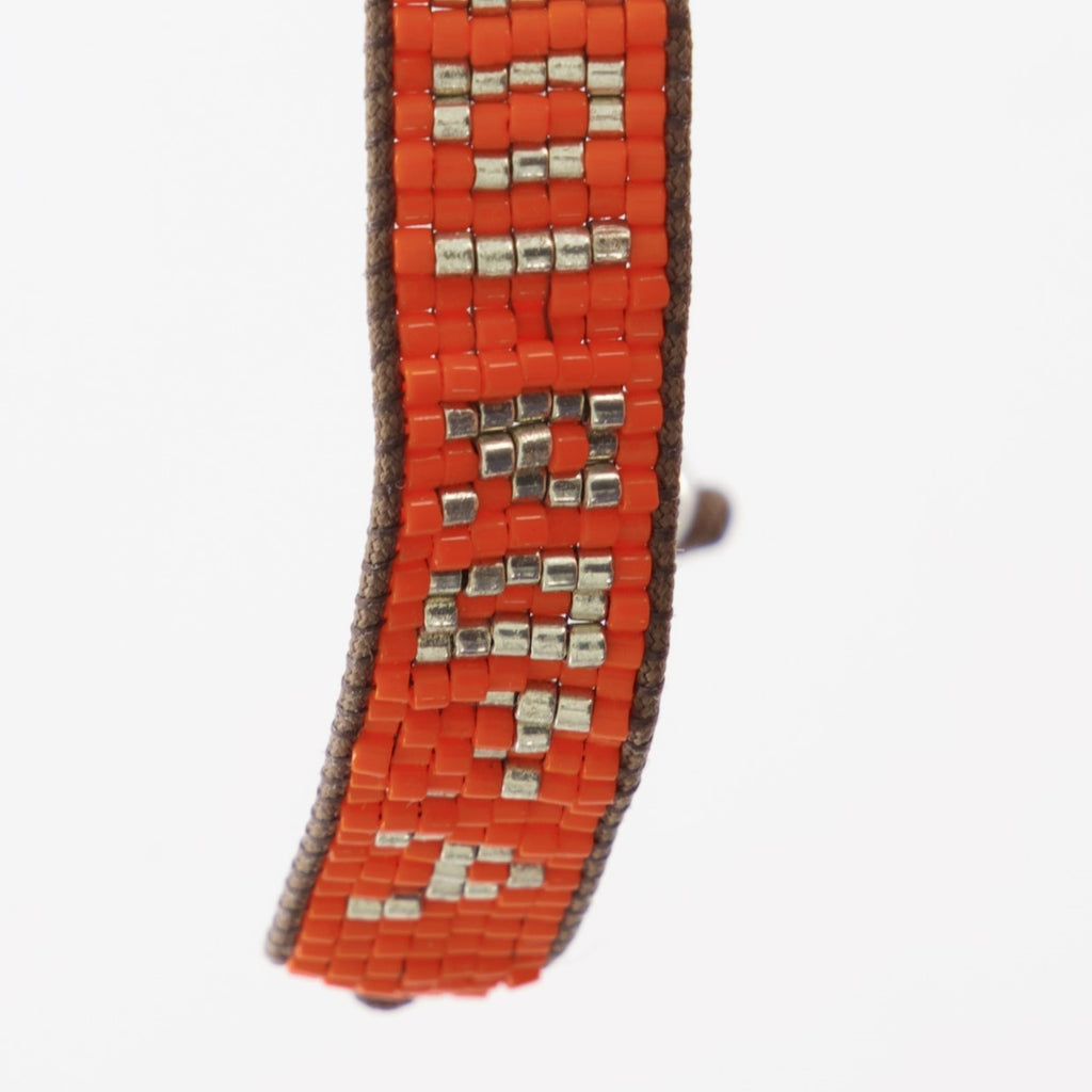 Bijoux Bracelet Signature Fendi Orange Homme
