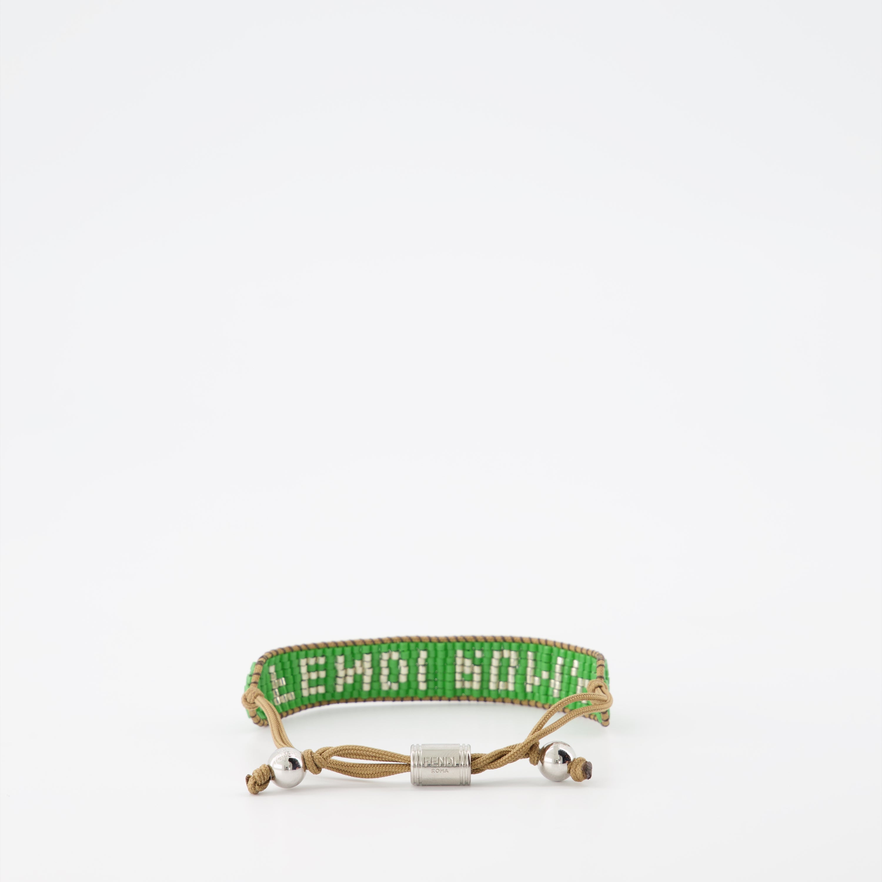 Joyería Bracelet Signature Fendi Verde Homme