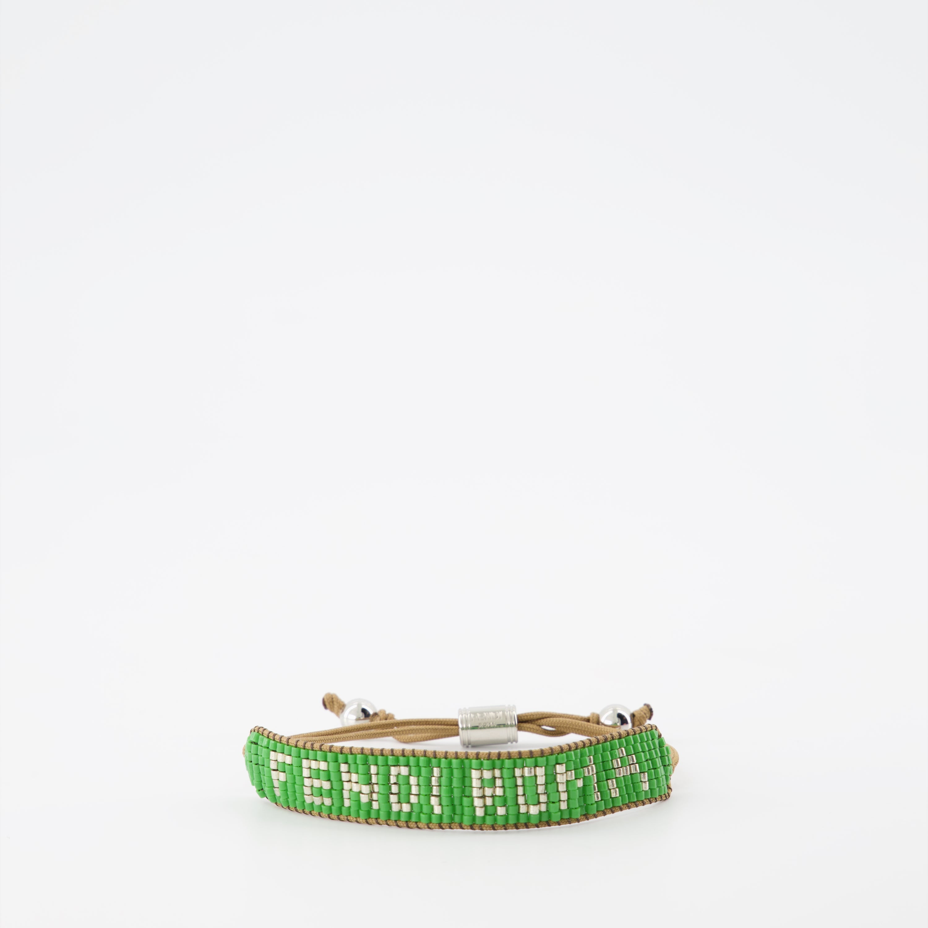 Joyería Bracelet Signature Fendi Verde Homme