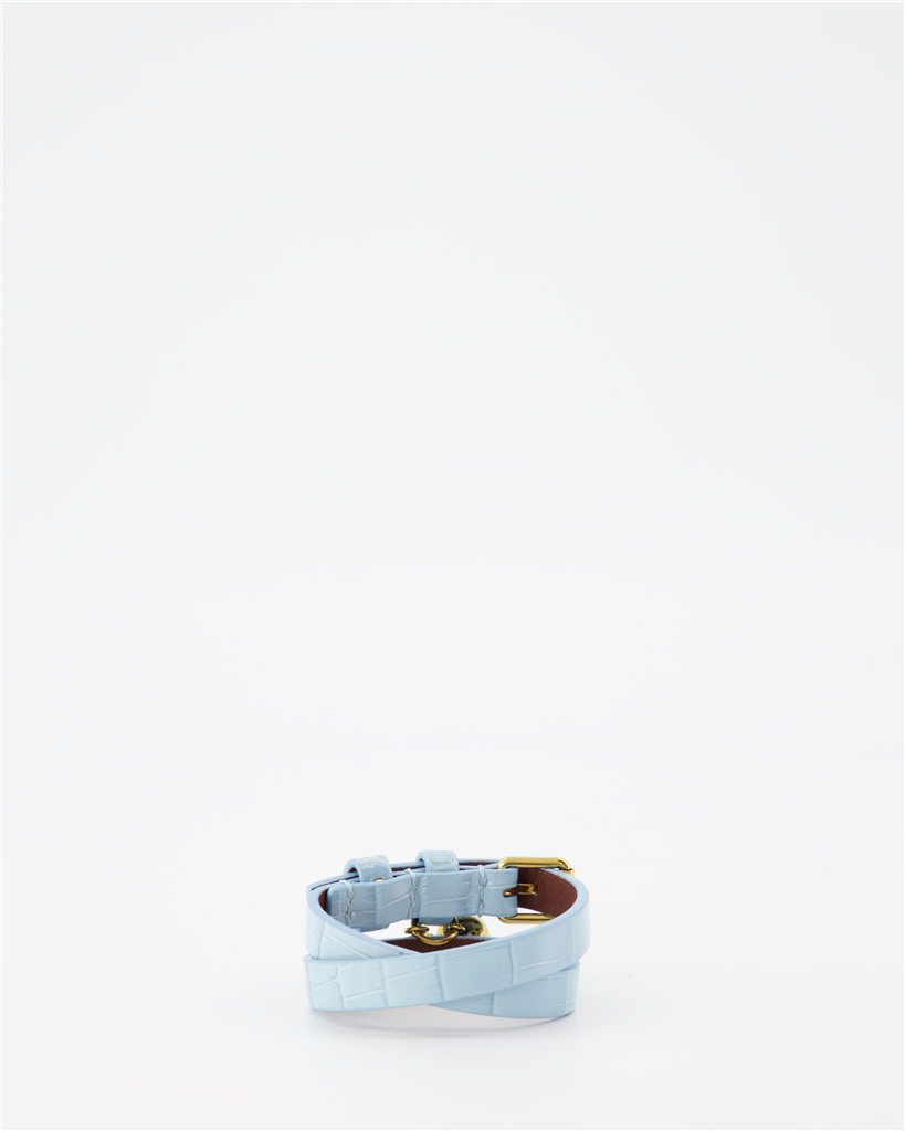 Bijoux Bracelet Skull Alexander McQueen Bleu Femme