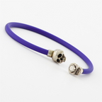 Bijoux Bracelet Skull Alexander McQueen Bleu Homme
