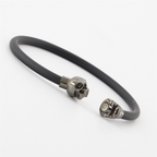 Joyería Bracelet Skull Alexander McQueen Negro Homme