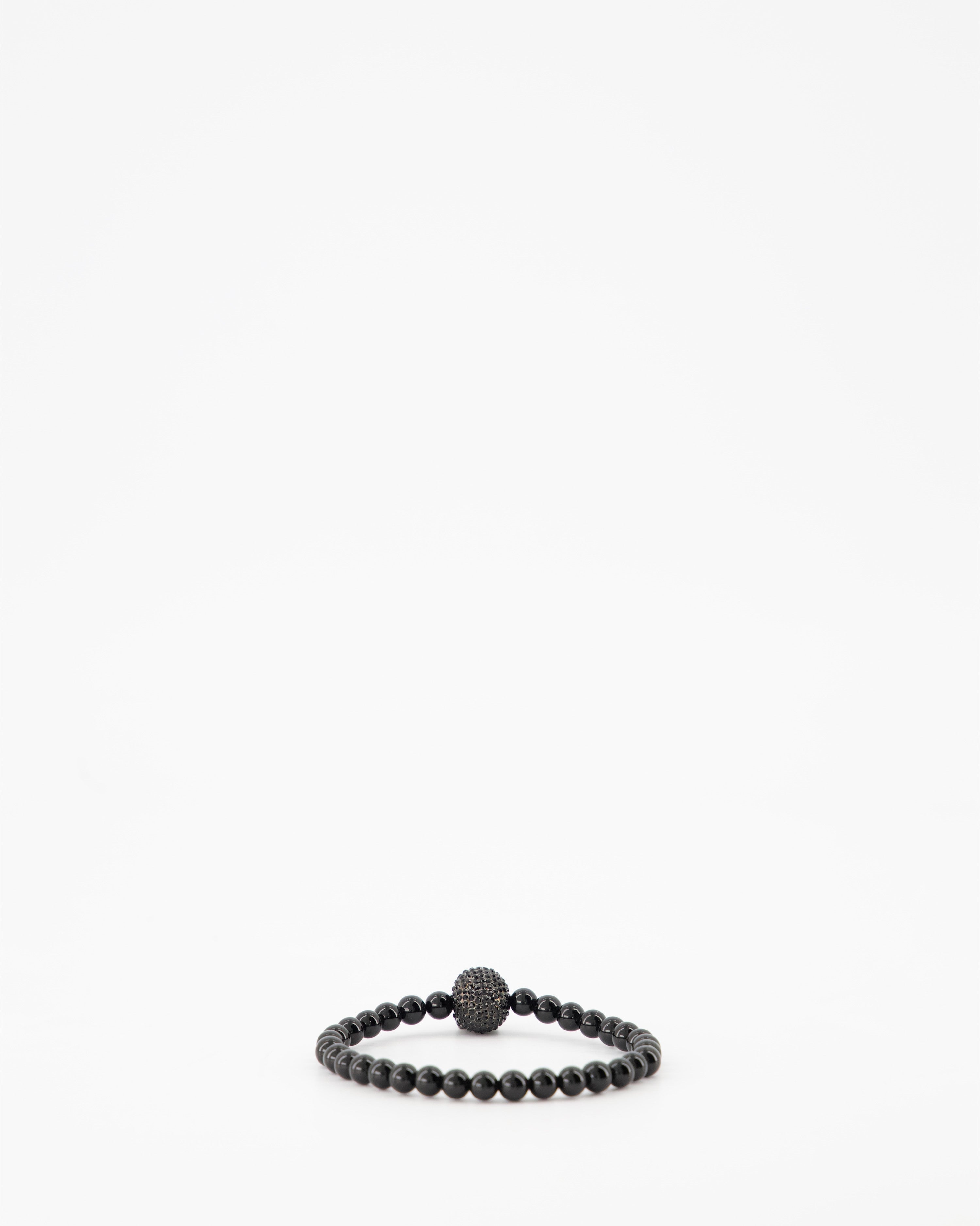 Bijoux Bracelet Skull Alexander McQueen Noir Homme