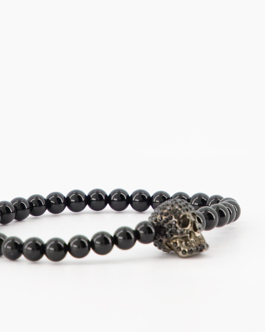 Joyería Bracelet Skull Alexander McQueen Negro Homme
