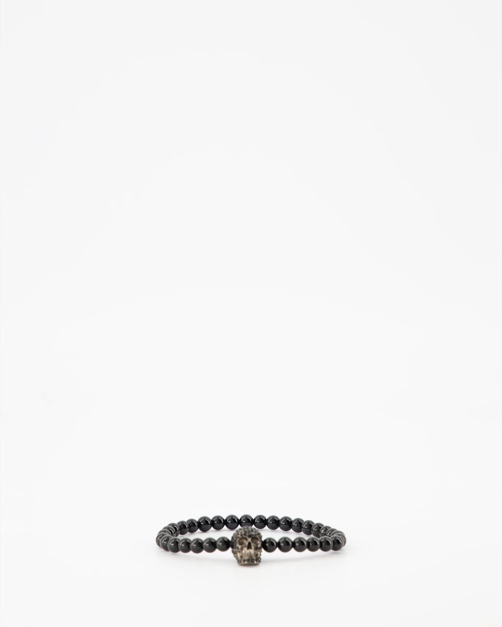 Joyería Bracelet Skull Alexander McQueen Negro Homme