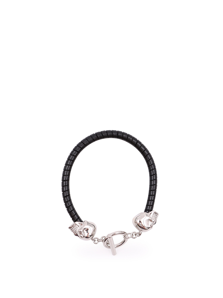 Joyería Bracelet Skull Alexander McQueen Negro Homme