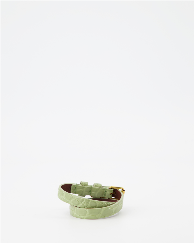 Joyería Bracelet Skull Alexander McQueen Verde Femme