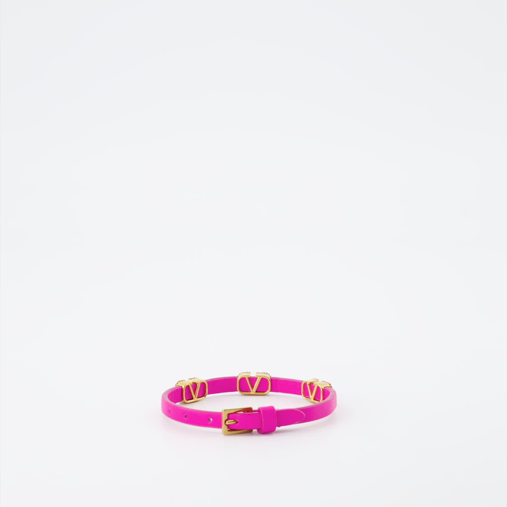 Joyería Bracelet VLogo Valentino Garavani Rosa Femme