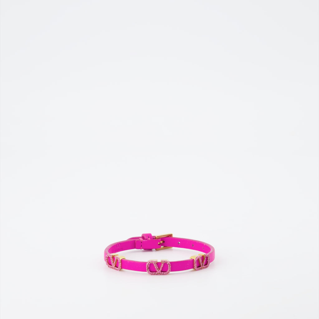 Joyería Bracelet VLogo Valentino Garavani Rosa Femme