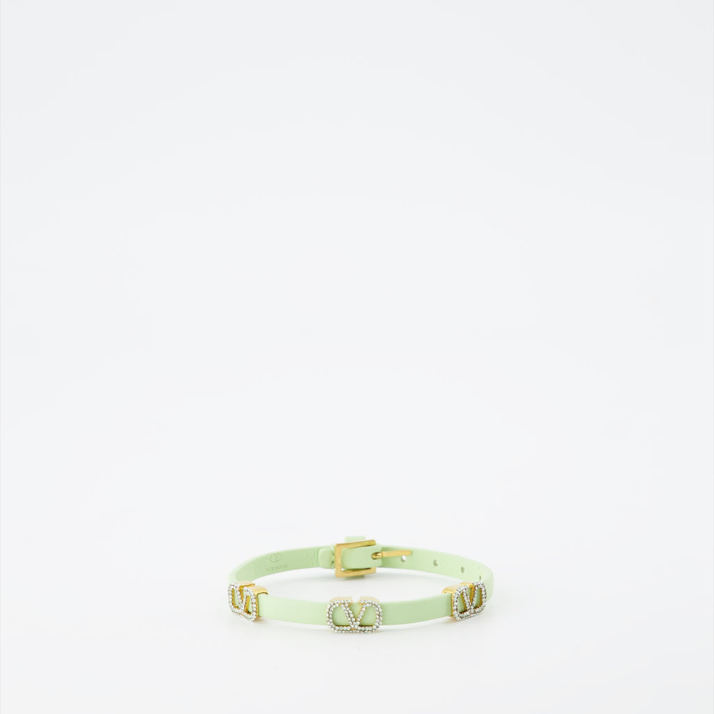 Bijoux Bracelet VLogo Valentino Garavani Vert Femme